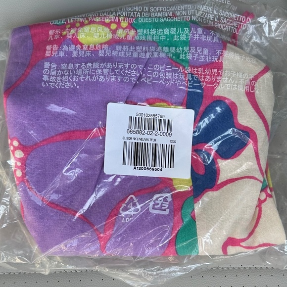 Gap Multi Color Floral Linen-Blend Mini Dress - Picture 4 of 6